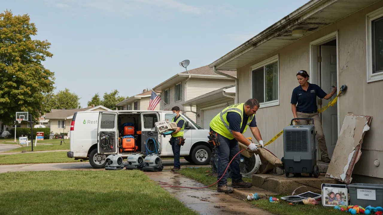Water Damage Restoration in Garland, TX near me